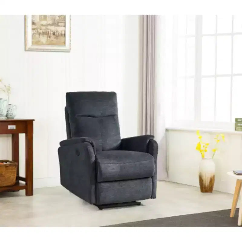 Chaise longue en polyester, dotée d'un fonctionnement simple, idéale pour le salon et la chambre à coucher.