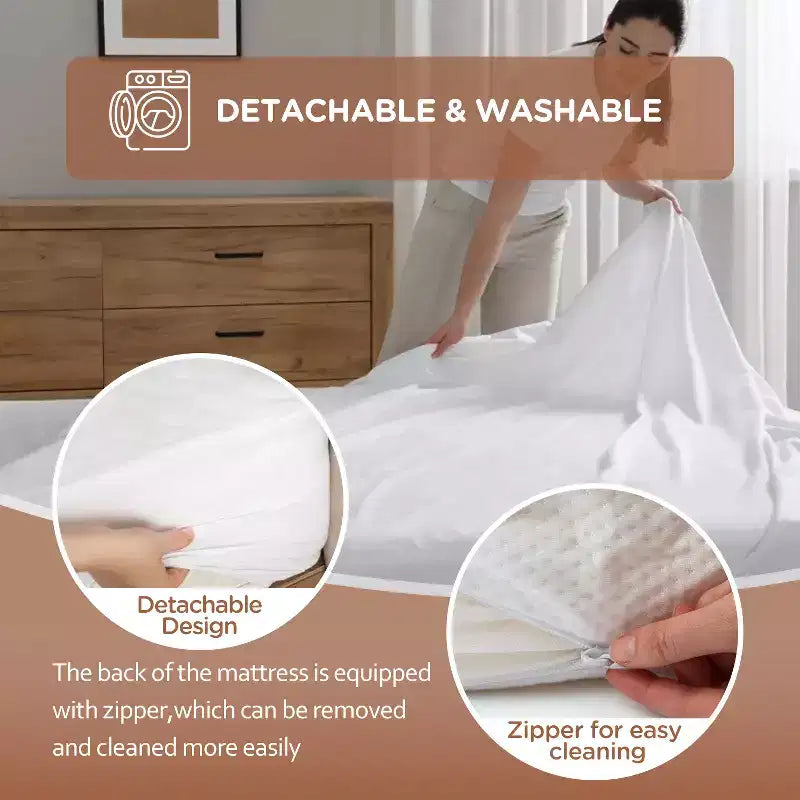 Matelas de 14 pouces en mousse à mémoire de forme gel, fermeté moyenne, pour un sommeil frais et un soulagement de la pression
