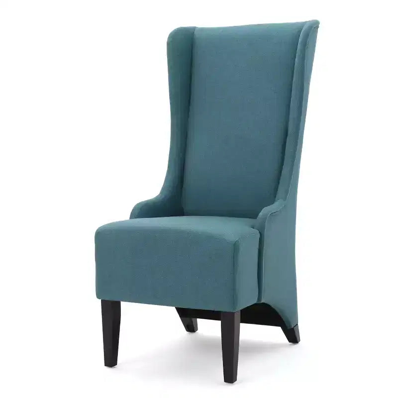 Chaise de salle à manger contemporaine rembourrée à dossier haut