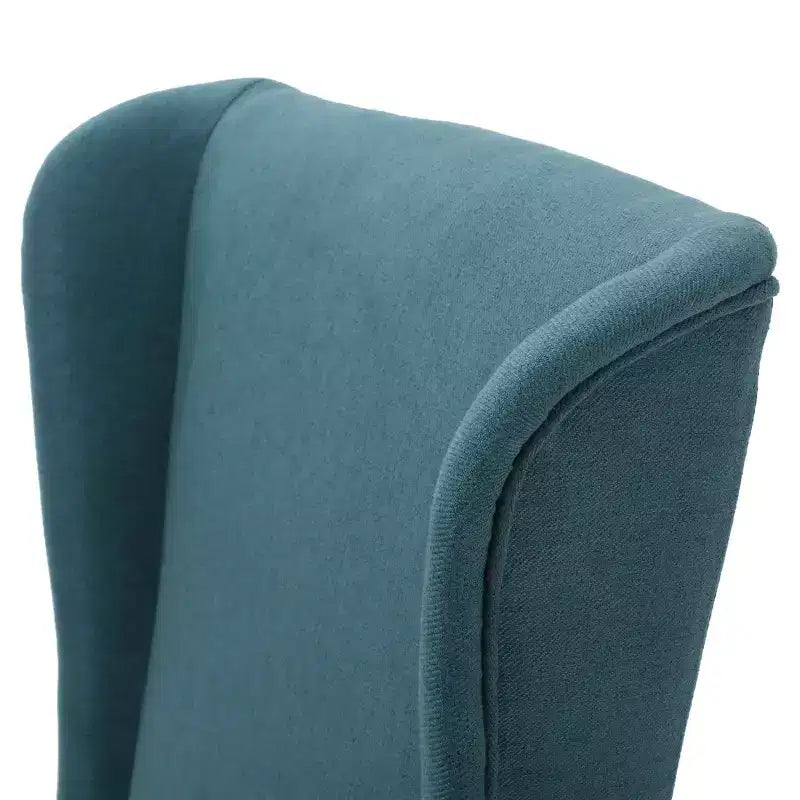 Chaise de salle à manger contemporaine rembourrée à dossier haut