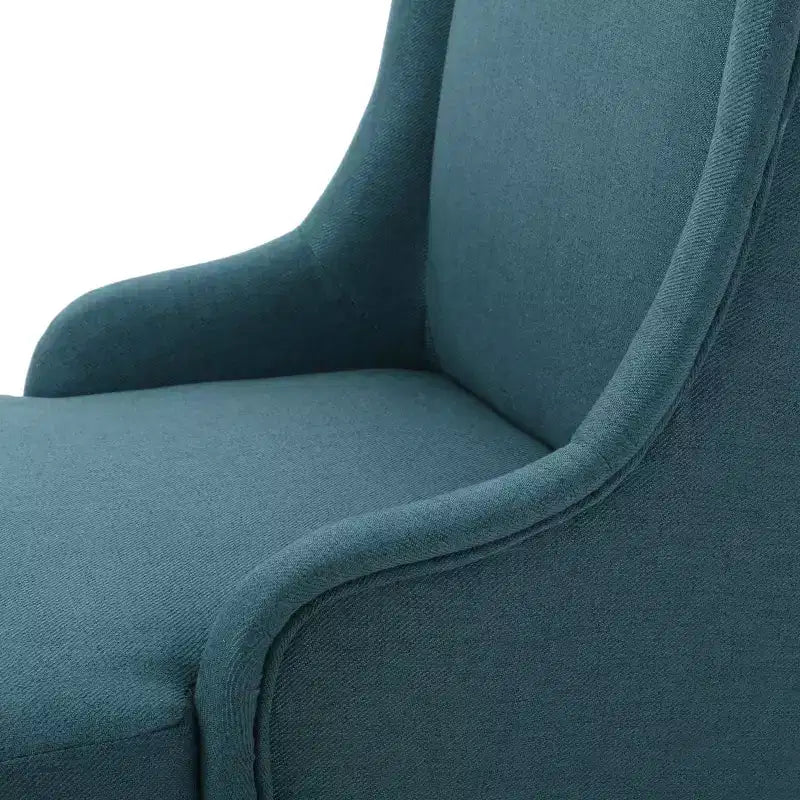 Chaise de salle à manger contemporaine rembourrée à dossier haut