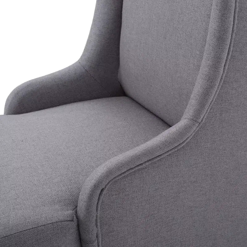 Chaise de salle à manger contemporaine rembourrée à dossier haut