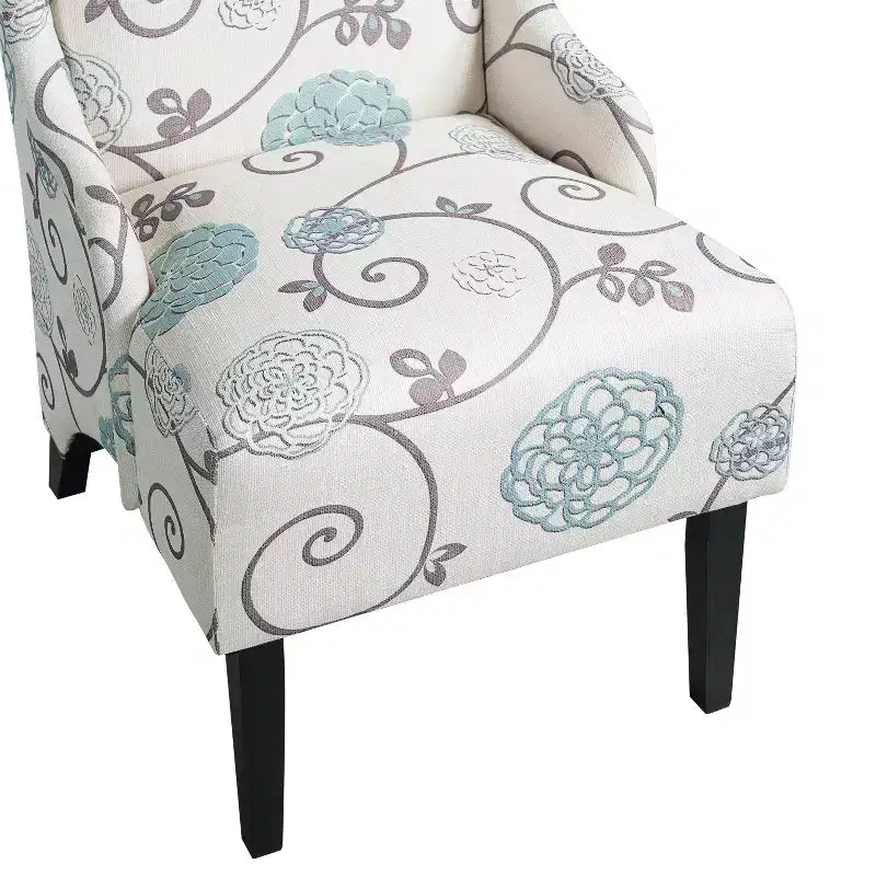 Chaise de salle à manger contemporaine rembourrée à dossier haut