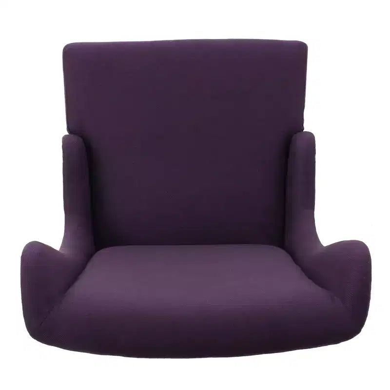 Chaise de salle à manger contemporaine rembourrée à dossier haut