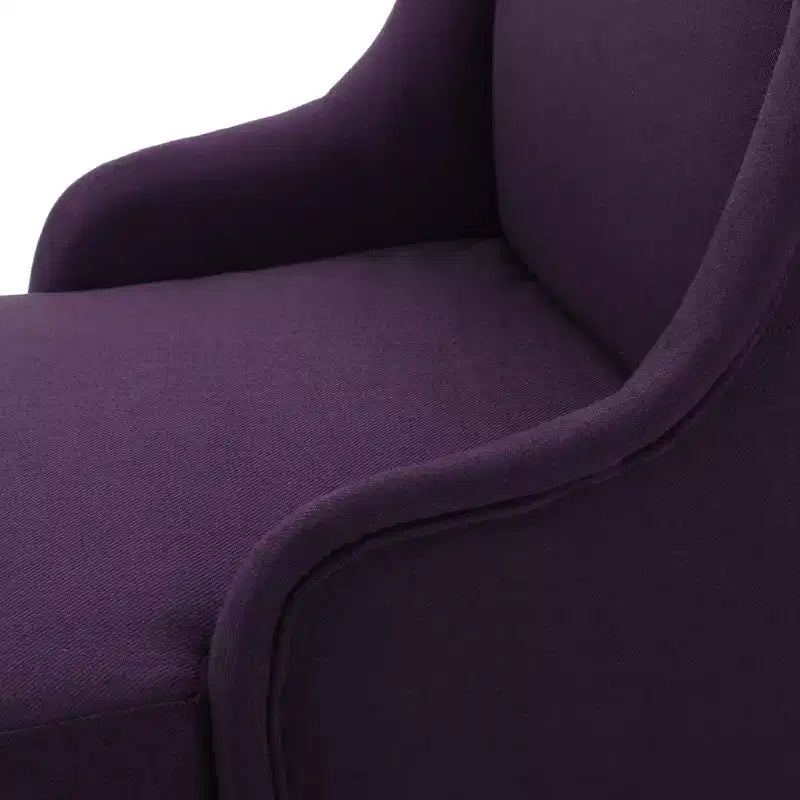 Chaise de salle à manger contemporaine rembourrée à dossier haut
