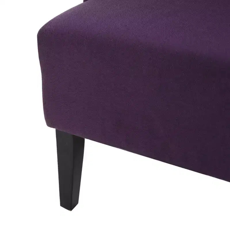 Chaise de salle à manger contemporaine rembourrée à dossier haut