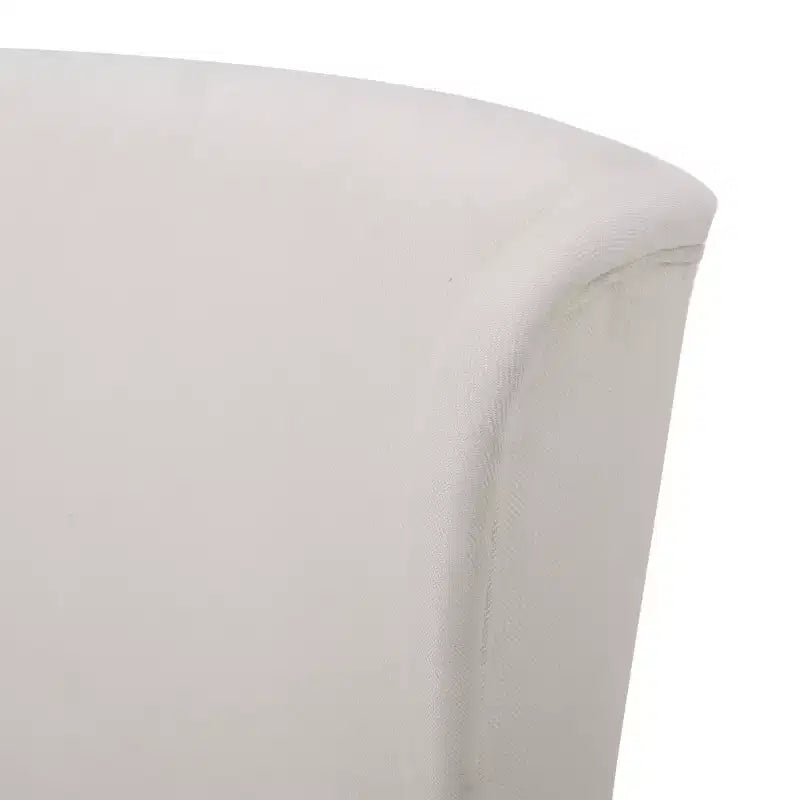 Chaise de salle à manger contemporaine rembourrée à dossier haut