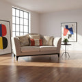 71" Tayden Sofas Beige Velvet: Acme Furniture, Crystal Tufting, Gold Accents