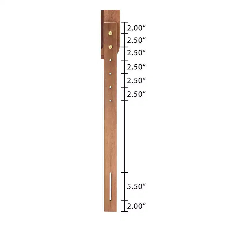 Tête de lit King en tissu et bois avec rotin Gris clair/Noyer cendré : Design Mid-Century, 5 hauteurs réglables