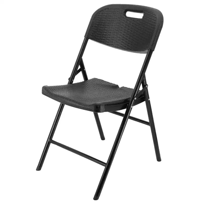 Chaise pliante en rotin pour l'intérieur et l'extérieur