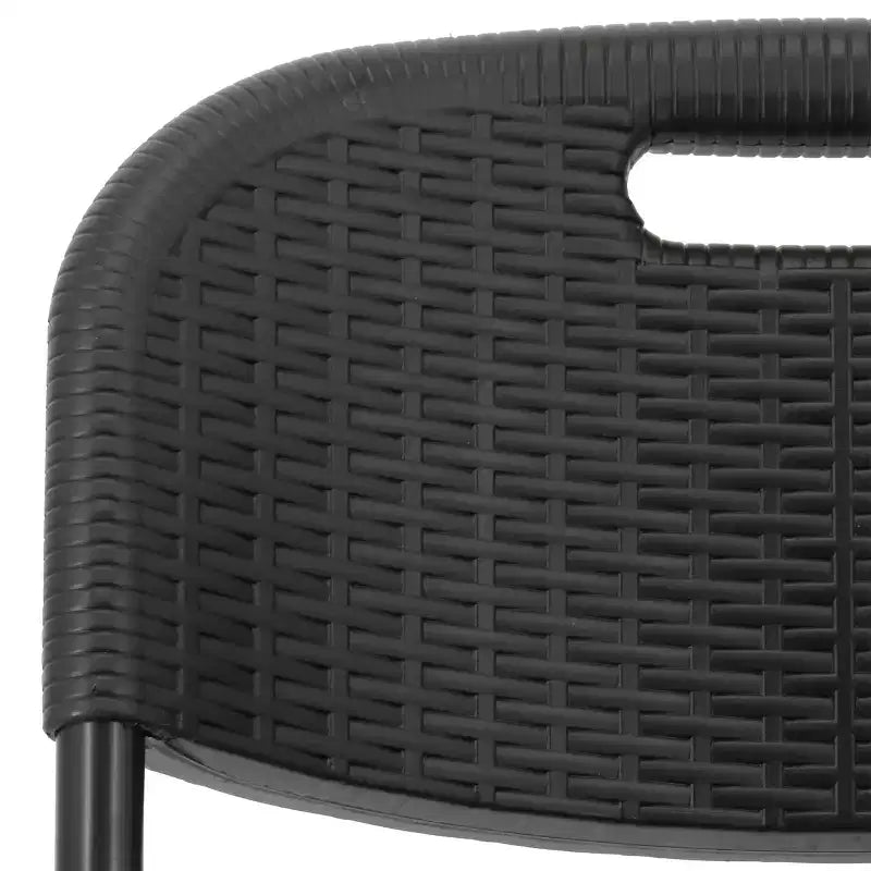 Chaise pliante en rotin pour l'intérieur et l'extérieur
