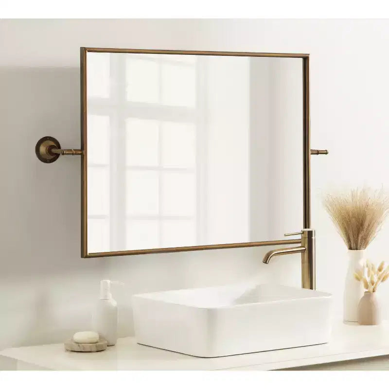 Miroir pivotant rectangulaire 24x40