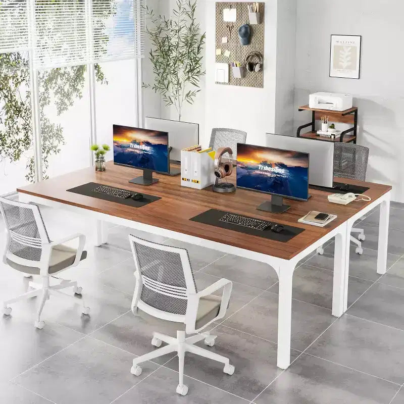 Bureau d'ordinateur extra-long de 78,7 pouces