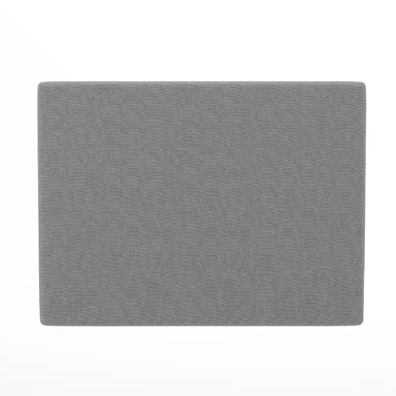 Tête de lit en faux lin avec revêtement élégant, deux options de suspension, station de charge avec 2 prises, port USB, port USB-C