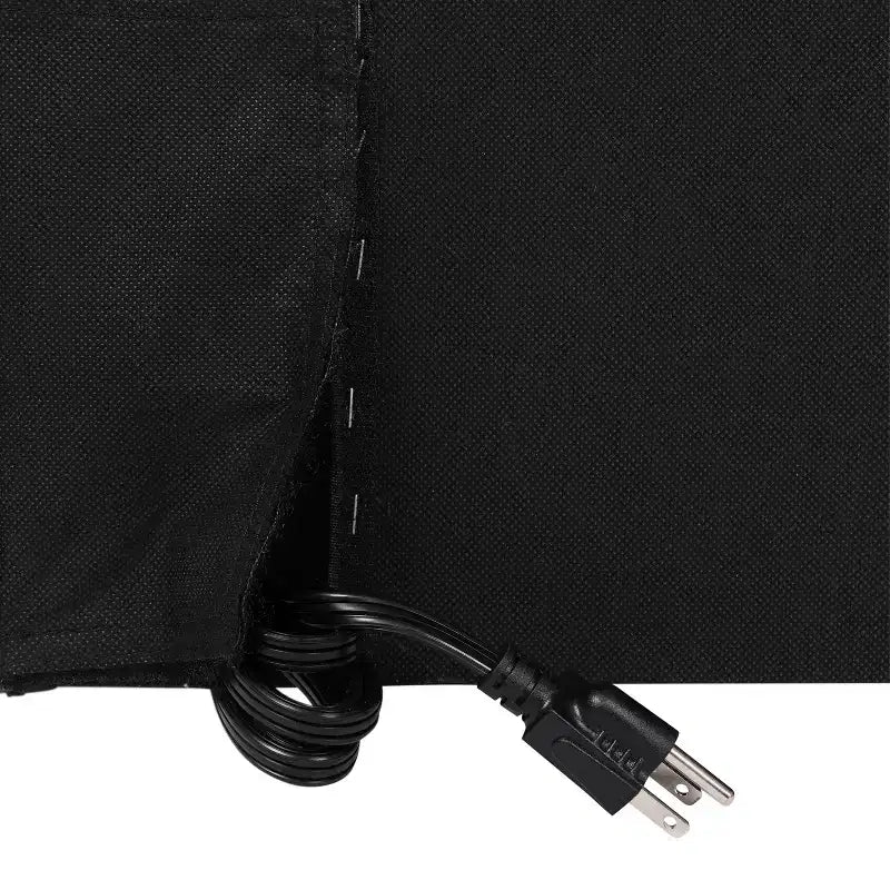 Tête de lit en faux lin avec revêtement élégant, deux options de suspension, station de charge avec 2 prises, port USB, port USB-C